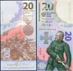 Polish banknotes
POLSKA / POLAND / POLEN / PAPER MONEY / BANKNOTE

20 zlotych 2020 series RP, Battle of Warsaw 1920 



Details: 
Condition: 1...