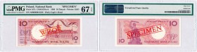 Polish banknotes
POLSKA / POLAND / POLEN / PAPER MONEY / BANKNOTE

PATTERN / SPECIMEN 10 zlotych 1990 series A PMG 67 EPQ 

Wysoka nota gradingow...