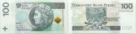 Polish banknotes
POLSKA / POLAND / POLEN / PAPER MONEY / BANKNOTE

100 zlotych 2012, series AR - RADAR 

Numeracja radarowa złożona tylko z cyfr ...