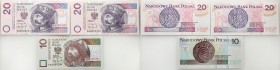 Polish banknotes
POLSKA / POLAND / POLEN / PAPER MONEY / BANKNOTE

10 i 20 zlotych 1994 series AA i ZA – TAKA SAM series I NUMBERING 

Banknoty z...