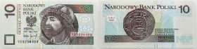 Polish banknotes
POLSKA / POLAND / POLEN / PAPER MONEY / BANKNOTE

10 zlotych 1994 series YD - RADAR 

Numeracja radarowa.Piękny stan zachowania....