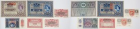 World Banknotes
POLSKA / POLAND / POLEN / PAPER MONEY / BANKNOTE

Austria. 1, 2, 10, 1000, 10.000 koron (Kronen), set 6 pieces 

Pięknie zachowan...