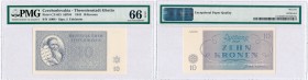 World Banknotes
POLSKA / POLAND / POLEN / PAPER MONEY / BANKNOTE

Czechoslovakia, Getto Terezin. 10 koron (Kronen) 1943 PMG 66 EPQ 

Idealnie zac...