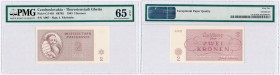 World Banknotes
POLSKA / POLAND / POLEN / PAPER MONEY / BANKNOTE

Czechoslovakia, Getto Terezin. 2 koron (Kronen) 1943 PMG 65 EPQ 

Idealnie zach...