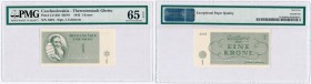 World Banknotes
POLSKA / POLAND / POLEN / PAPER MONEY / BANKNOTE

Czechoslovakia, Getto Terezin. 1 koron (Kronen) 1943 PMG 65 EPQ 

Idealnie zach...