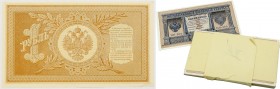 World Banknotes
POLSKA / POLAND / POLEN / PAPER MONEY / BANKNOTE

Russia. Rubel 1898 НБ, paczka 100 pieces 

Pięknie zachowane egzemplarze w pacz...