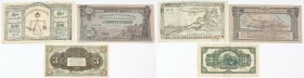 World Banknotes
POLSKA / POLAND / POLEN / PAPER MONEY / BANKNOTE

Russia, North Caucasus, 500 rubles 1919, 3 rubles 1917, a loan of 1,000 rubles (r...