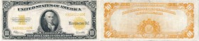 World Banknotes
POLSKA / POLAND / POLEN / PAPER MONEY / BANKNOTE

USA. 10 dollars 1922 Gold certyficate, Large size, series K 

Podpisy: Speelman...