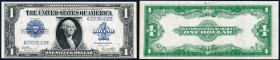 World Banknotes
POLSKA / POLAND / POLEN / PAPER MONEY / BANKNOTE

USA. 1 dolar 1923 series AE 

Numeracja ośmiocyfrowa, niebieska pieczęć, podpis...