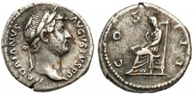 Ancient coins
RÖMISCHEN REPUBLIK / GRIECHISCHE MÜNZEN / BYZANZ / ANTIK / ANCIENT / ROME / GREECE

Roman Empire Denar Hadrian 117-138 AD 



Det...