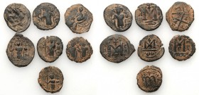Ancient coins
RÖMISCHEN REPUBLIK / GRIECHISCHE MÜNZEN / BYZANZ / ANTIK / ANCIENT / ROME / GREECE

Arab imitation of Byzantine coins, Umayyad Caliph...