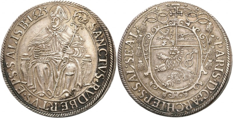 Austria
Austria, Salzburg. Paris graf Lodron (1619-1653). Talar (Thaler) 1623, ...