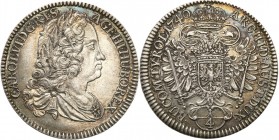 Austria
Austria, Karol VI (1711-1740). 1/4 Talar (Thaler) 1740, Hall - ŁADNE 

Szlachetna patyna, połysk. Bardzo dobra prezencja.Rzadko spotykany n...