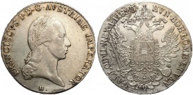Austria
Austria, Francis II (1792–1835). Talar (Thaler) 1823 B, Kremnica 

Delikatna patyna.&nbsp;Davenport 7; Herinek 315

Details: 27,97 g Ag 
...