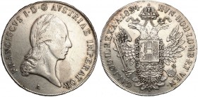 Austria
Austria, Francis II (1792-1835). Talar (Thaler) 1824 B, Kremnica 

Ryski w polu, dobrej jakości szczegóły.Davenport 7; Herinek 315

Detai...