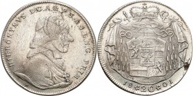 Austria
Austria. Hieronim Joseph Francis (1772-1803). 20 krajcarow (Kreuzer) 1820, Salzburg 

Resztki połysku.KM 431

Details: 6,67 g Ag 
Condit...