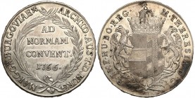 Austria
Austria, Maria Teresa (1740-1780). Talar (Thaler) 1766, Günzburg 

Rzadszy typ monety.Patyna. Ładny egzemplarz z wyraźnymi szczegółami.Dave...