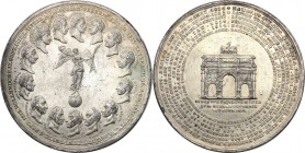Austria
Austria medal 1814 opening of the Congress of Vienna, tin - RARE 

Aw.: Wiktoria na globie z wieńcem laurowym i gałązkami palmowymi otoczon...