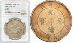 China
Chiny, Chihli. dollar Yr. 34 (1908) NGC AU53 -VERY RARE 

Menniczej świeżości egzemplarz. Złota patyna, połysk.Rzadkość w tym stanie zachowan...