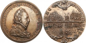 France
France, Poland. XIX century. King Henry Valois king of France and Polish, with brown ... 

Bardzo ładny egzemplarz. Na rancie napis BRONZE.M...