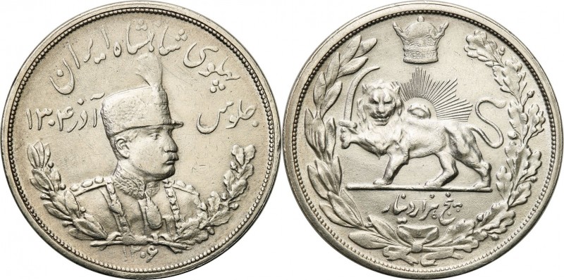 Iran
Iran, Reza Pahlavi 5000 Dinar 1927 AH 1306 

Ładnie zachowane.KM. 1106
...