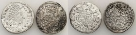 Germany
WORLD COINS / NIEMCY / GERMANY / DEUTSCHLAND

Germany/ Deutschland, Bayern. Maximilian II. Emanuel (1679-1726). 3 krajcary 1718, 1724, set ...
