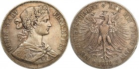 Germany
WORLD COINS / NIEMCY / GERMANY / DEUTSCHLAND

Germany/ Deutschland. Talar (Thaler) 1859, Francfurt 

Patyna.AKS 8; Davenport 649

Detai...