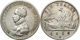 Germany
WORLD COINS / NIEMCY / GERMANY / DEUTSCHLAND

Germany/ Deutschland, Preuen. Friedrich Wilhelm III (1797-1840). Talar (Thaler) 1819 A, Berli...