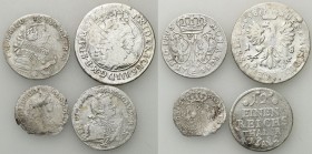 Germany
WORLD COINS / NIEMCY / GERMANY / DEUTSCHLAND

Germany/ Deutschland, Preuen. set 4 coins 

Zróżnicowany zestaw 4 monet: - Fryderyk III, or...