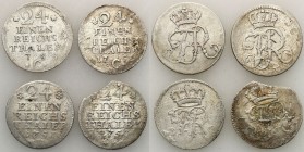 Germany
WORLD COINS / NIEMCY / GERMANY / DEUTSCHLAND

Germany/ Deutschland, Preuen. 1/24 Talar (Thaler) 1753 C, Cleve, set 4 coins 

Egzemplarze ...