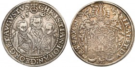 Germany
WORLD COINS / NIEMCY / GERMANY / DEUTSCHLAND

Germany/ Deutschland, Sachsen. Chrystian II, Georg Johann I i August (1591-1611). Talar (Thal...