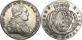 Germany
WORLD COINS / NIEMCY / GERMANY / DEUTSCHLAND

Germany/ Deutschland, Sachsen Friedrich August III (1763-1806). Talar (Thaler) 1800 IEC, Drez...