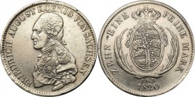 Germany
WORLD COINS / NIEMCY / GERMANY / DEUTSCHLAND

Germany/ Deutschland, Sachsen. Friedrich August. Talar (Thaler) 1820 IGS, Drezno 

Moneta c...