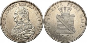 Germany
WORLD COINS / NIEMCY / GERMANY / DEUTSCHLAND

Germany/ Deutschland, Sachsen. Friedrich August II (1836-1854). Talar (Thaler) 1826 S, Drezno...