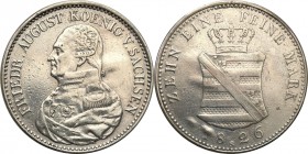 Germany
WORLD COINS / NIEMCY / GERMANY / DEUTSCHLAND

Germany/ Deutschland, Sachsen. Friedrich August. Talar (Thaler) 1826 S, Drezno 

Moneta moc...