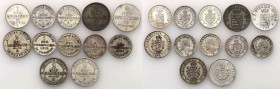 Germany
WORLD COINS / NIEMCY / GERMANY / DEUTSCHLAND

Germany/ Deutschland, Sachsen. 1 - 2 neu groschen 1846-1873, set 12 coins 

Zróżnicowany, c...