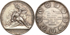 Switzerland
Switzerland, Basel. Medal 1844 A. Bovy - for the Federal Free Fire 

Aw.: Upadły wojownik z podniesioną flagąRw.: Napis poziomy w 9 wie...