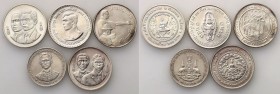 Thailand
Tajlandia. Bath, set 5 coins 

Ładnie zachowane.KM. Y 113, 128, 3034 x 22,16 + 15,00 g Ag

Details: 4 x 22,16 + 15,00 g Ag 
Condition: ...