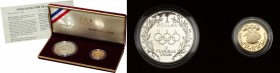 USA (United States of America)
USA. 1 - 5 dollars 1988 - Igrzyska Olimpijskie 

Oficjalny, menniczy zestaw w oryginalnym opakowaniu z certyfikatem....