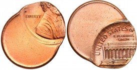 USA (United States of America)
USA. 1 cent od 1959 (dime) Linkoln - MINT ERROR 

Duże przesunięcie stempla.

Details: 2,49 g 
Condition: 1- (UNC...
