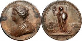 Great Britain
Wielka Brytania, Anna (1702-1714). Medal 1713 J. Crokera - Pokój w Utrechcie - galwan 



Details: 18,53 g 
Condition: 3+ (VF+)