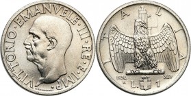 Italy
Włochy, Vittorio Emanuele III. 1 lir 1936 - RARE 

Rzadka moneta. Nakład tylko 119,000 sztukPięknie zachowane.KM 77

Details: 8,06 g Ni 
C...