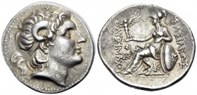 KINGS OF THRACE. Lysimachos, 305-281 BC. Tetradrachm (Silver, 31 mm, 16.93 g, 3 h), Lysimacheia, circa 297/6-282/1. Diademed head of Alexander the Gre...
