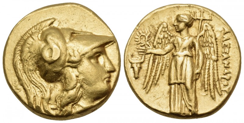 KINGS OF MACEDON. Alexander III ‘the Great’, 336-323 BC. Stater (Gold, 16.5 mm, ...