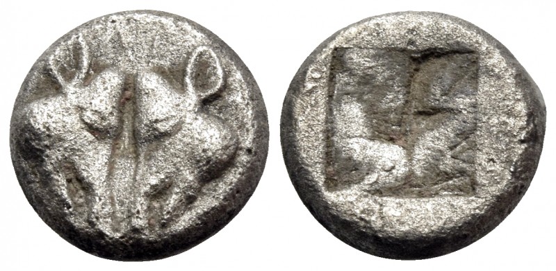 LESBOS. Uncertain mint. Circa 478-460 BC. Twelfth Stater (Billon, 10 mm, 1.19 g)...