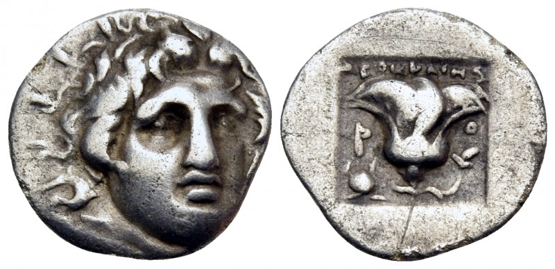 ISLANDS OFF CARIA, Rhodos. Rhodes. Circa 125-88 BC. Hemidrachm (Silver, 7.5 mm, ...