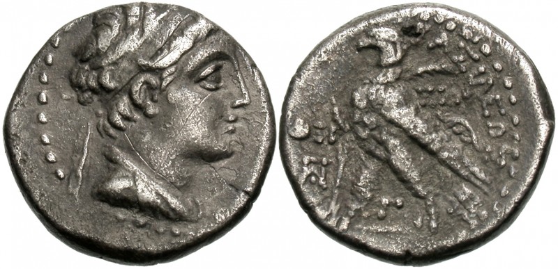 SELEUKID KINGS OF SYRIA. Demetrios II Nikator, first reign, 146-138 BC. Drachm (...