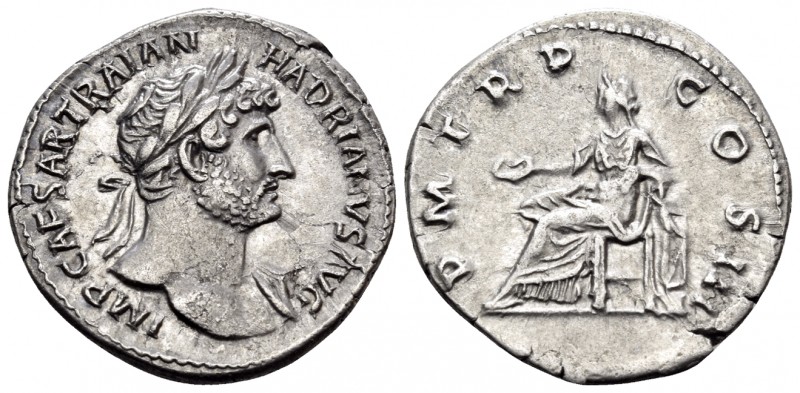 Hadrian, 117-138. Denarius (Silver, 19 mm, 3.05 g, 6 h), Rome, 119-circa mid 120...