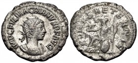 Macrianus, usurper, 260-261. Antoninianus (Billon, 22 mm, 3.27 g, 12 h), Samosata. IMP C FVL MACRIANVS P F AVG Radiate and cuirassed bust of Macrianus...