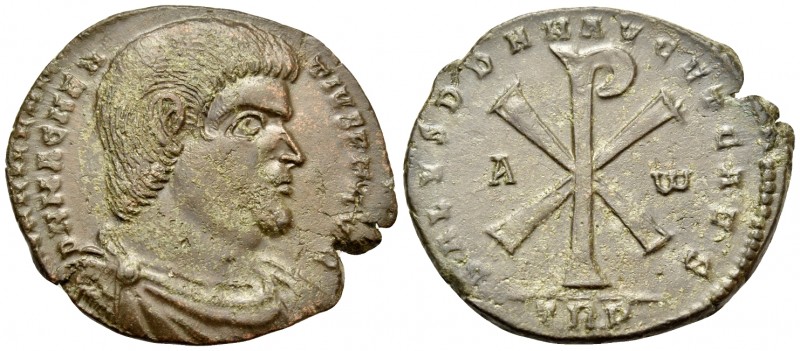 Magnentius, 350-353. Double Centenionalis (Bronze, 28 mm, 7.13 g, 6 h), Treveri,...